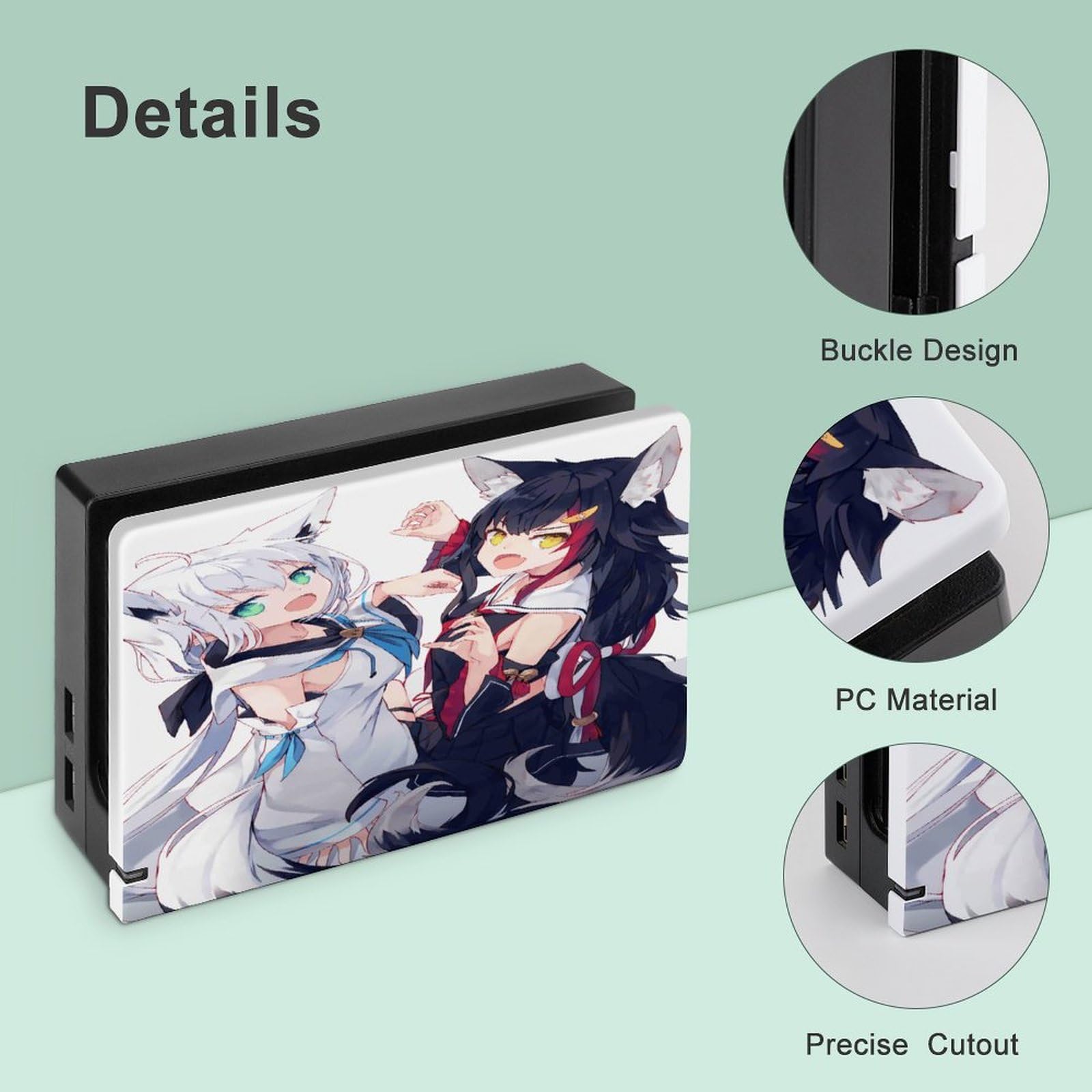 Amazon.co.jp: Switchドック ケース 白上フブキ ホロライブ Switch専用